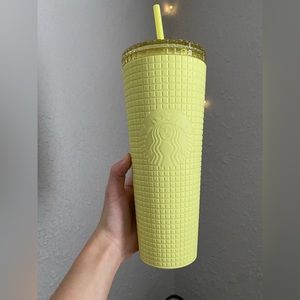 Yellow Starbucks Cup